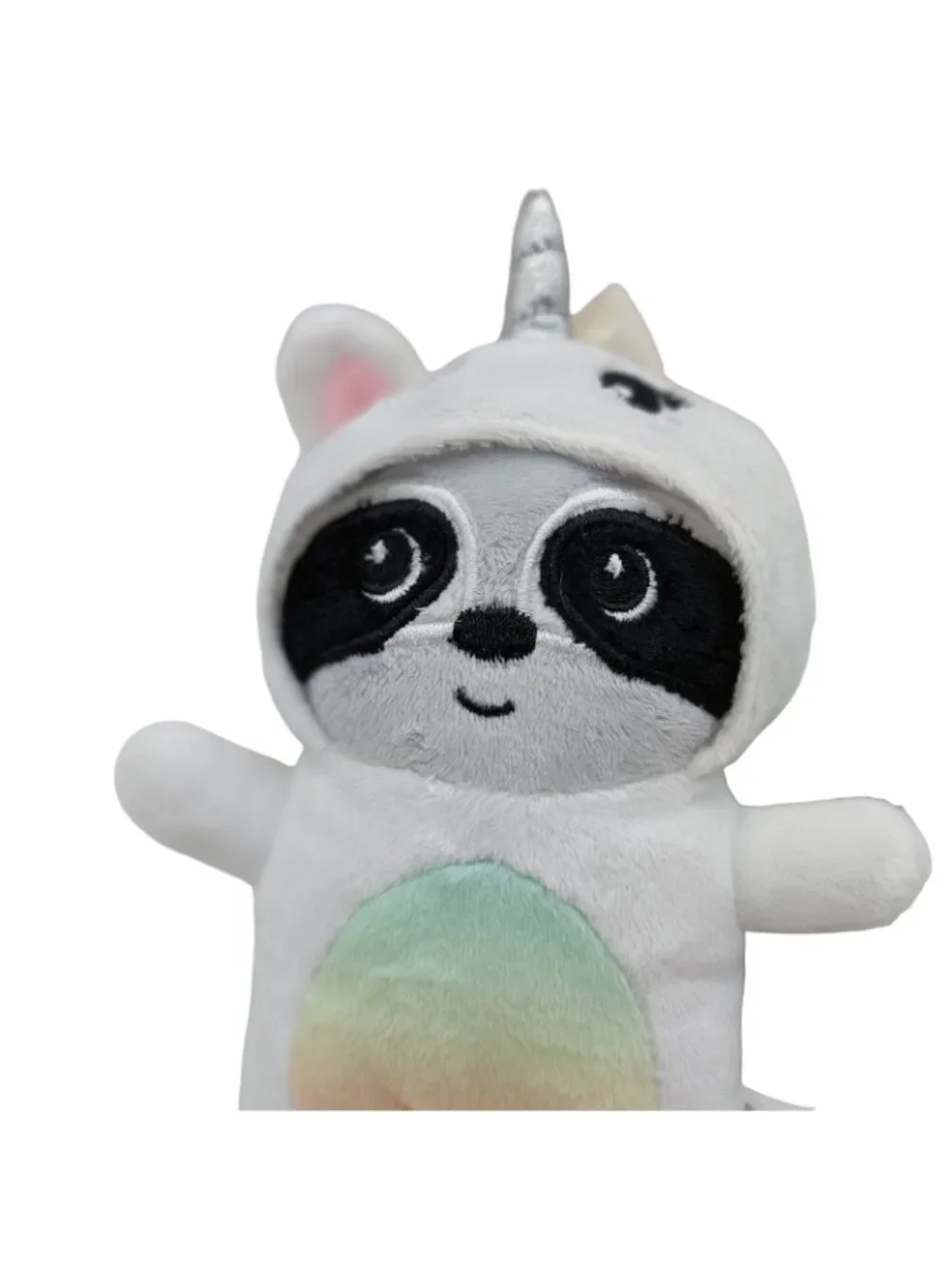 Justice Raccoon Unicorn Suit Plush Stuffed Animal Toy 6” Tween Brands 2019